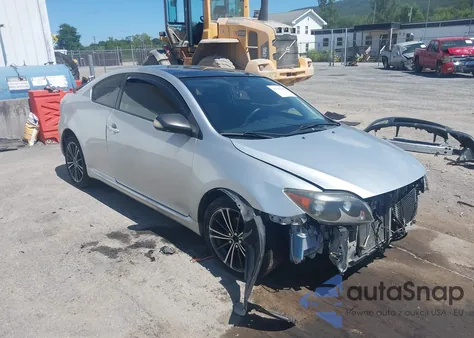 2007 Scion Tc из США, поврежденный, VIN JTKDE167970192132